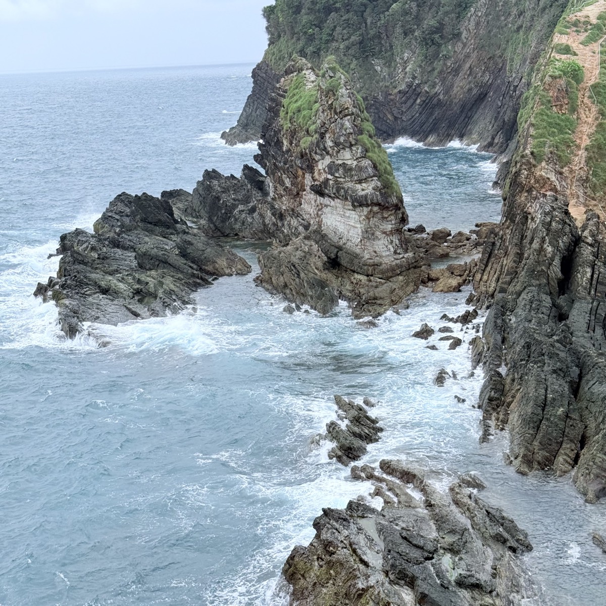 The cliff at Bukit Singa, Pulau Kapas